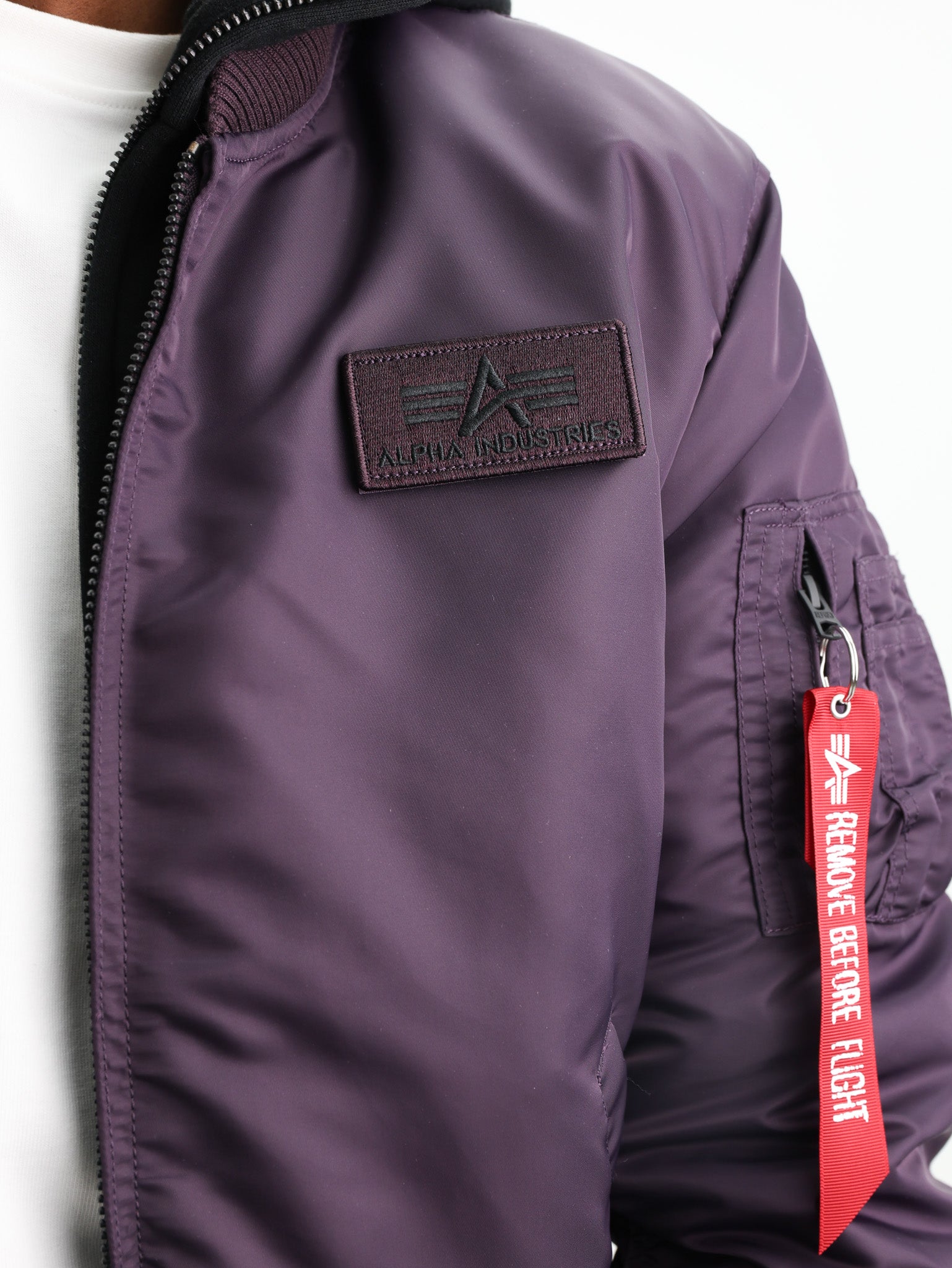 Alpha Jacket MA-1 Dtec Special Edition Plum